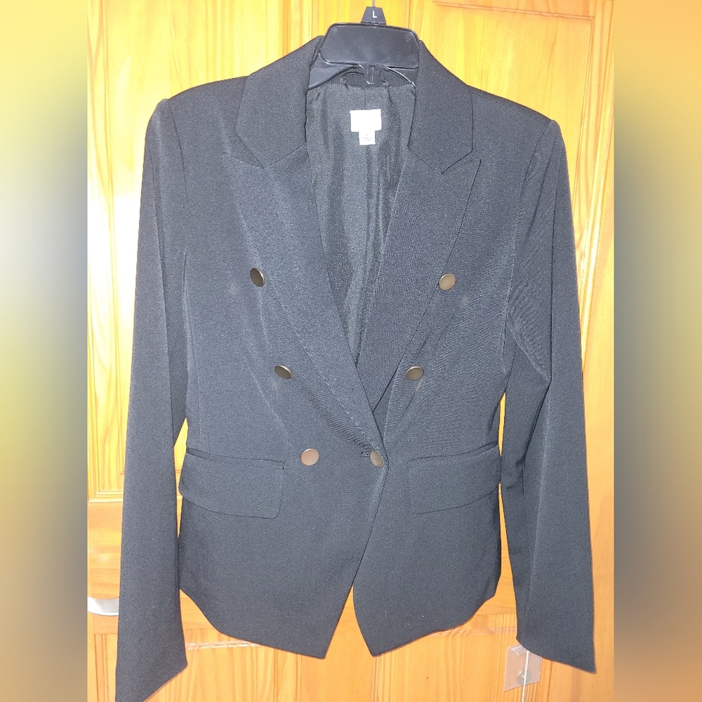 A New Day Double Breasted Blazer Woman's Size 4 NWT